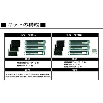 常温収縮チューブ ヨツギ