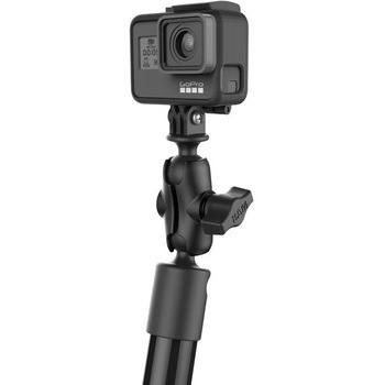GoProマウント&スプラインポストセット(全長91.4cmタフポール) 1&1.5インチボール ラムマウント