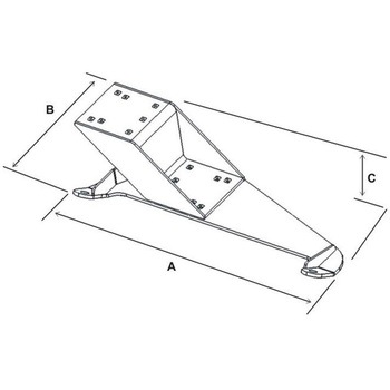 ビークルベース(トヨタ 4Runner/Tacoma 05-23) ラムマウント