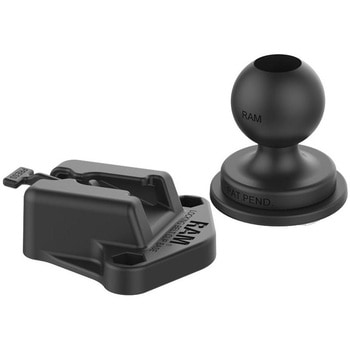 トラックボールベース(ドリルダウンベース付) 1インチボール ラムマウント