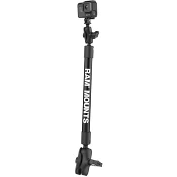 GoProマウント&タフポールセット 全長53.3cm 1.5インチボール ラムマウント