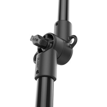 GoProマウント&スプラインポストセット(全長91.4mmタフポール/ラチェット付) 1インチボール ラムマウント