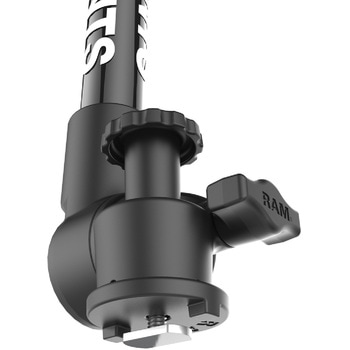 GoProマウント&トラックボールベースセット(全長60.9cmタフポール) 1インチボール ラムマウント