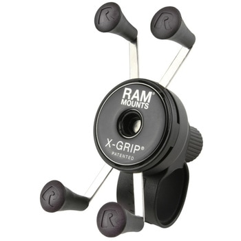 Xグリップ(S)&タフストラップベースセット Φ22.2-35.05mm対応 一体式 ラムマウント