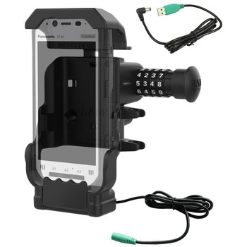GDSパワードック(Panasonic FZ-N1/F1専用) ロック付 ボール無 ラムマウント
