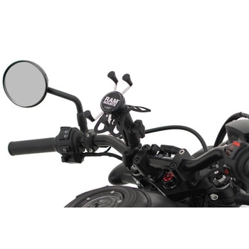 Xグリップ(S)&バーマウントベース(M)セット(標準アーム) Φ19.05-25.4mm対応 1インチボール ラムマウント