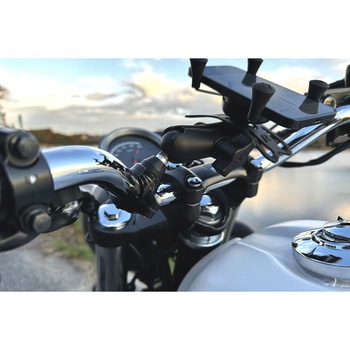 PLOT防振クランプベース Φ22.2/25.4mm対応 1インチボール ラムマウント