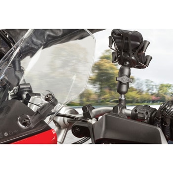 ボールマウント M10xP1.25(ミラーホール用) 1インチボール ラムマウント