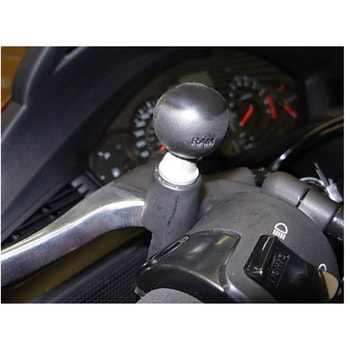 ボールマウント M10xP1.5(ミラーホール用) 1インチボール ラムマウント