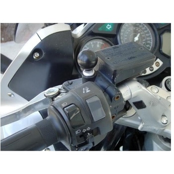 ボールマウント M10xP1.5(ミラーホール用) 1インチボール ラムマウント