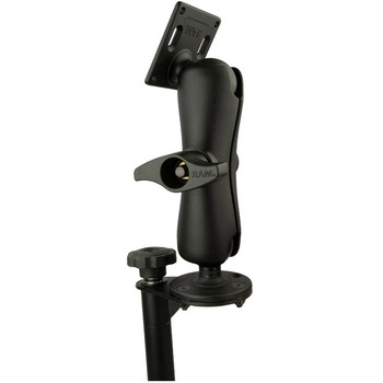 VESAプレート&203mmテレポール(標準アーム) 75x75mm アッパー側 2.25インチボール ラムマウント