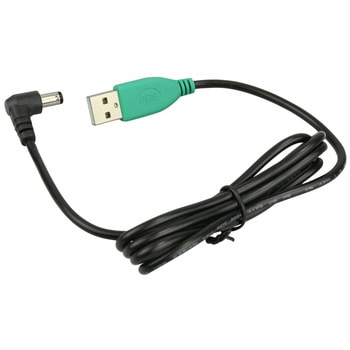 GDS専用L字DC電源ケーブル(USB TypeA) ラムマウント