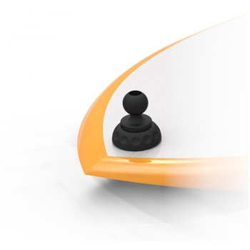 リーシュプラグボールベース 1インチボール - ラムマウント