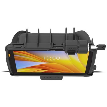 GDSパワードック(Intelliskin付Zebra ET4x[10in]専用) ロック付 ボール無 ラムマウント