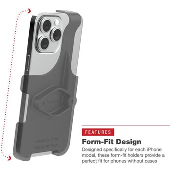 iPhone13(Pro)/14(Pro)専用ホルダー ボール無 ラムマウント