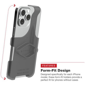 iPhone13ProMax/14Plus/14ProMax専用ホルダー ボール無 ラムマウント