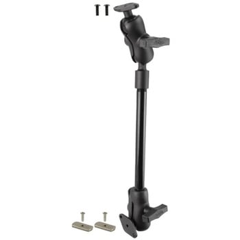 車椅子シートレール用Xboxアダプティブコントローラーマウント 1.5インチボール ラムマウント