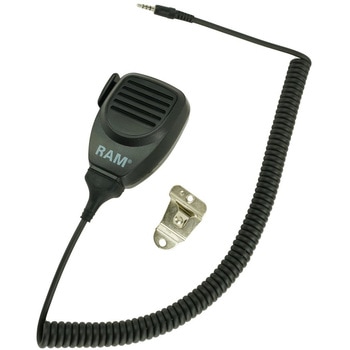 スチールクリップ付 マイク - ラムマウント