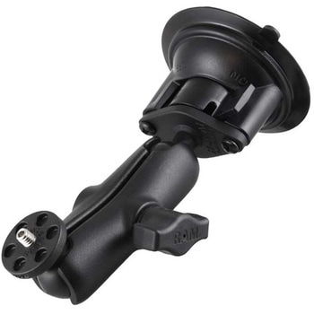 カメラアダプター&ツイストロックサクションベースセット(標準アーム) 吸盤径83.8mm 1インチボール - ラムマウント