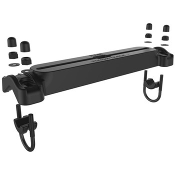 タフトラックレール(ダブルU字クランプ) 全長30.4cm Φ15.9-31.75mm対応 ラムマウント