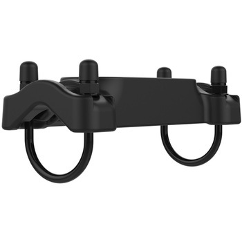 タフトラックレール(ダブルU字クランプ) 全長17.7cm Φ31.75-38.1mm対応 ラムマウント
