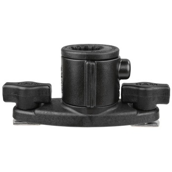 スプラインポスト(トラックレール用) リリースボタン付 ダブルTボルト ラムマウント