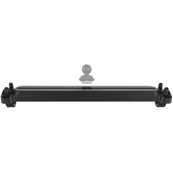 タフトラックレール(ダブルU字クランプ) 全長45.7cm Φ15.9-31.75mm対応 ラムマウント
