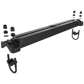 タフトラックレール(ダブルU字クランプ) 全長45.7cm Φ15.9-31.75mm対応 ラムマウント