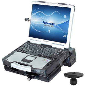 タフドック(Panasonic CF-28/31専用) シングルRF 1.5インチボール ラムマウント