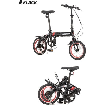 CANOVER CA-M1 14インチ 折りたたみ自転車 ブラック CANOVER