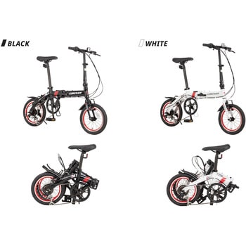 CANOVER CA-M1 14インチ 折りたたみ自転車 ブラック CANOVER