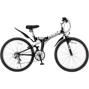 MTB-2618RR  折りたたみ自転車ブラック - Raychell