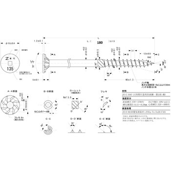 四角穴付きタッピンねじ/acexma Eco(エスマエコ)STS6.5・F ライヴファブレス