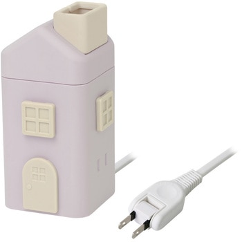 えんとつ屋根のコンセントハウス 2m AC6個口 USB-A×3 SONIC(ソニック・文具)