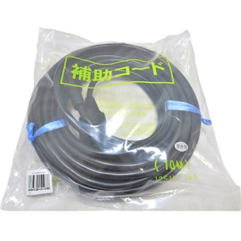 VCTF 2．0SQ  15A 3ツ口 10M  黒 延長コード タイカツ 65576484