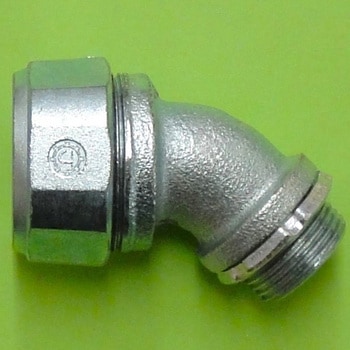 非防水型アングルボックスコネクター45° 大阪コネクター製造