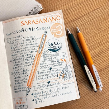 サラサナノ 0.3 5色セット ZEBRA(ゼブラ)