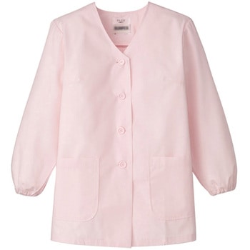 調理衣 レディース 長袖 衿なし 白衣 厨房 飲食店 ユニフォーム サーヴォ(旧:サンペックスイスト)