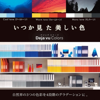 ボックスファイル A4 ヨコ ワイド DEJAVU デジャヴ ファイルボックス PLUS(プラス)[文具]