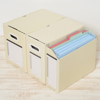 ボックスファイル ス A4 ヨコ フタ付き サンプルボック ファイルボックス PLUS(プラス)[文具]