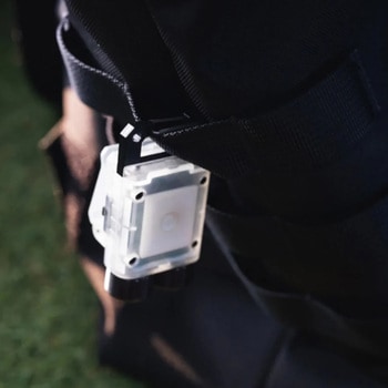 MICROLight DUAL フラッシュライト アウトドア BLACK SKELTON/GLOW IN THE DARK SKELTON efim