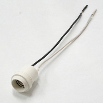 E17 キーレスゴムソケット 白 ミツバ電陶