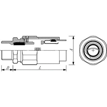 AP耐圧P式ケーブルグランド セイワ工業