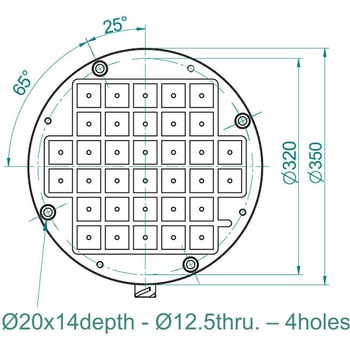 EEPM-CIRS_A型丸型永電磁チャック Earth-Chain