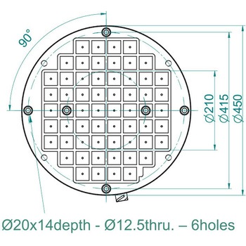 EEPM-CIRS_A型丸型永電磁チャック Earth-Chain