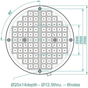 EEPM-CIRS_A型丸型永電磁チャック Earth-Chain