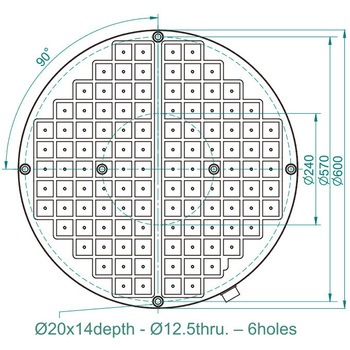 EEPM-CIRS_A型丸型永電磁チャック Earth-Chain