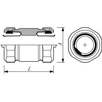 AP中間接続チューブ用コネクタ セイワ工業