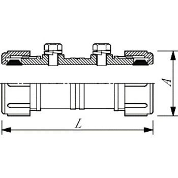AP薄鋼カップリング(防水) セイワ工業