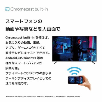 98型 4Kチューナーレステレビ GoogleTV搭載 オリオン(ORION)